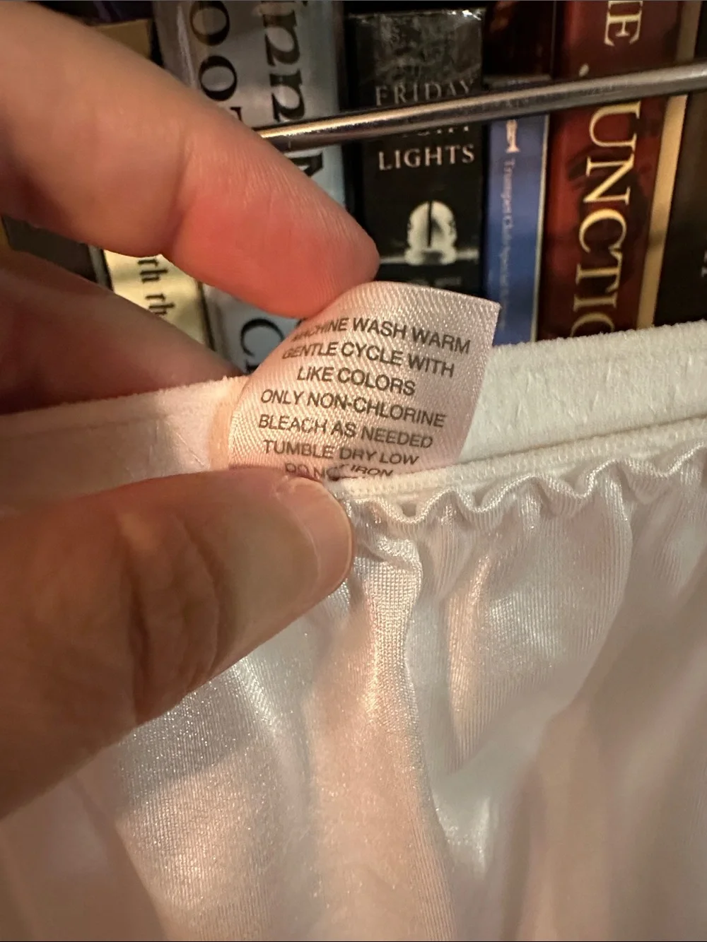 Cabernet Ivory White Half Slip - Picture 3 of 5